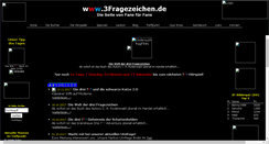 Desktop Screenshot of 3fragezeichen.net